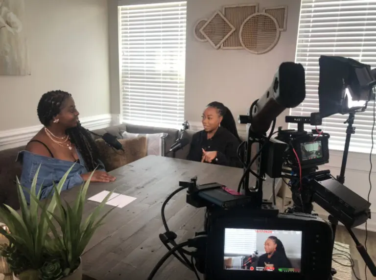 video podcast for fashion industry expert